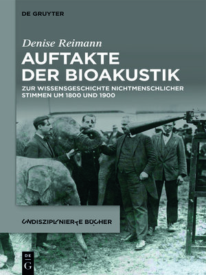 cover image of Auftakte der Bioakustik